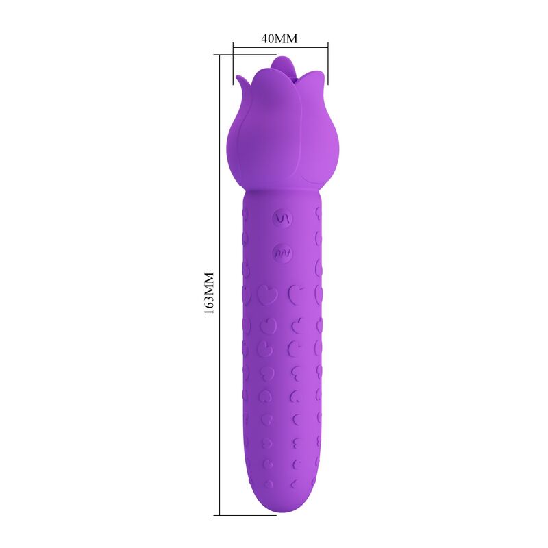 Pretty Love - Vibrateur Stimulateur Oral Et Clitorial Rechargeable Dannell Violet 4 PRETTY LOVE - VIBRATEUR STIMULATEUR ORAL ET CLITORIAL RECHARGEABLE DANNELL VIOLET – Image 4