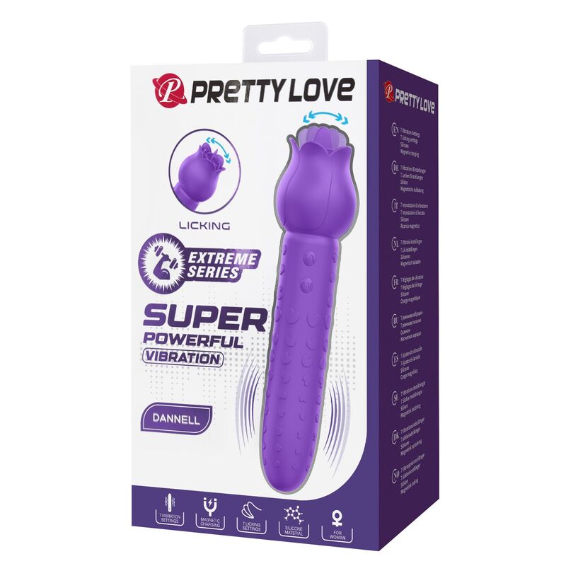 Pretty Love - Vibrateur Stimulateur Oral Et Clitorial Rechargeable Dannell Violet 3 PRETTY LOVE - VIBRATEUR STIMULATEUR ORAL ET CLITORIAL RECHARGEABLE DANNELL VIOLET – Image 3