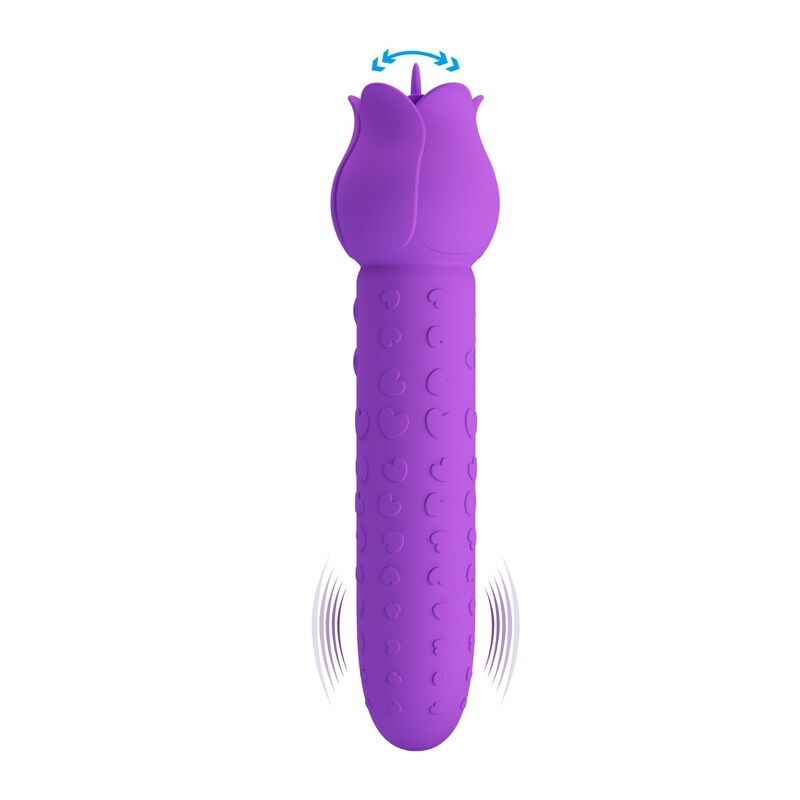 Pretty Love - Vibrateur Stimulateur Oral Et Clitorial Rechargeable Dannell Violet 5 PRETTY LOVE - VIBRATEUR STIMULATEUR ORAL ET CLITORIAL RECHARGEABLE DANNELL VIOLET – Image 5