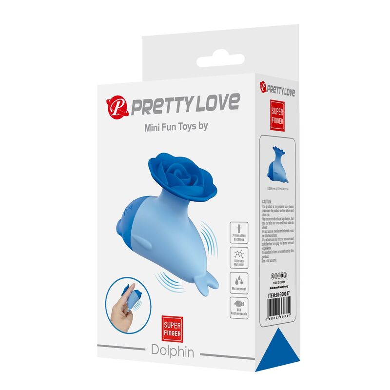 Pretty Love - Mini Vibrateur Rechargeable Usb Dauphin 3 PRETTY LOVE - MINI VIBRATEUR RECHARGEABLE USB DAUPHIN – Image 3