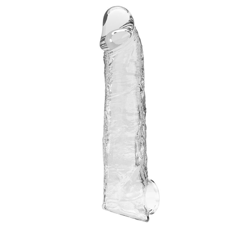 Pretty Love - Manchon D'Extension De Pénis Ajustable 26 Cm Ø 4 Cm Transparent 4 PRETTY LOVE - MANCHON D'EXTENSION DE PÉNIS AJUSTABLE 26 CM Ø 4 CM TRANSPARENT – Image 4