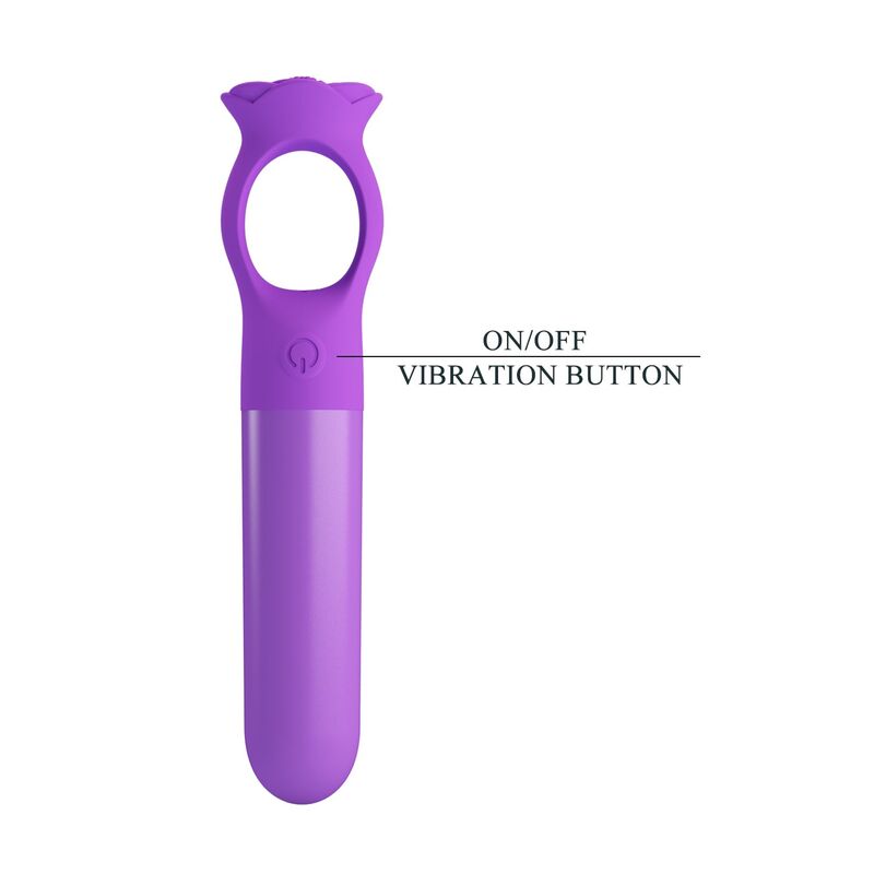 Pretty Love - Giana Mini-Vibrateur Masseur Rechargeable Violet 4 PRETTY LOVE - GIANA MINI-VIBRATEUR MASSEUR RECHARGEABLE VIOLET – Image 4