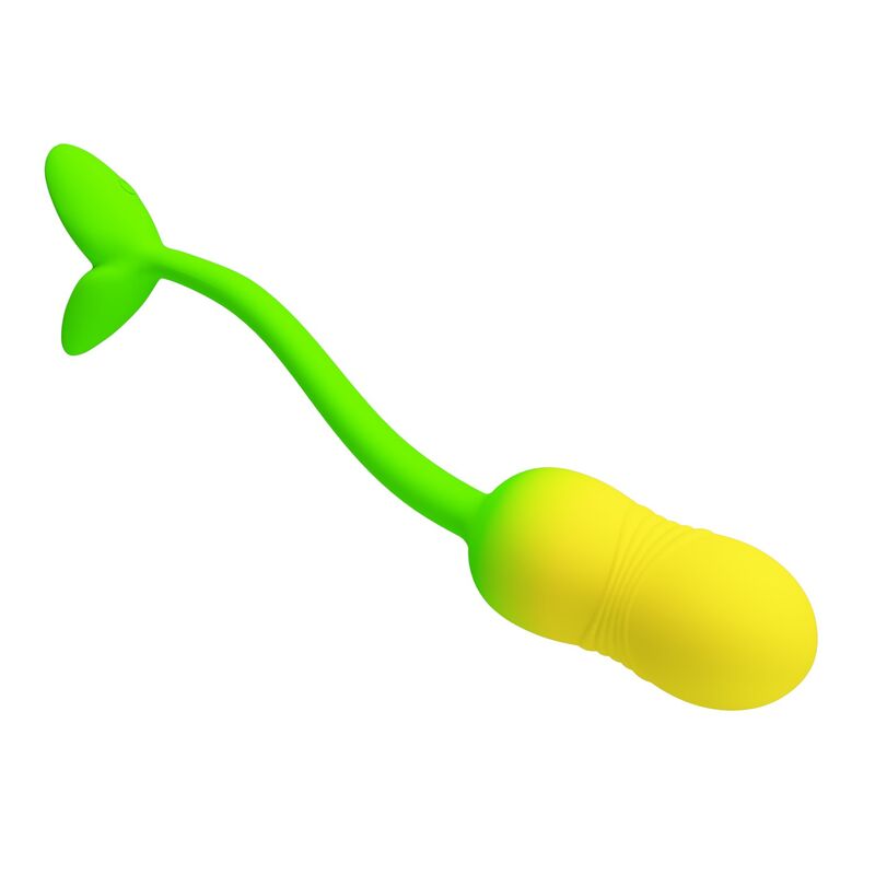Pretty Love - Œuf Vibrant Contrôlable Par Application Pulsen 12 Fonctions Rechargeable Par Usb Vert-Jaune 4 PRETTY LOVE - ŒUF VIBRANT CONTRÔLABLE PAR APPLICATION PULSEN 12 FONCTIONS RECHARGEABLE PAR USB VERT-JAUNE – Image 4