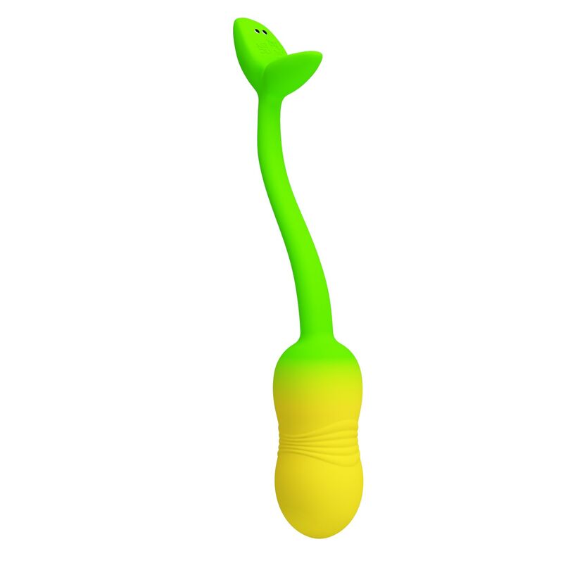 Pretty Love - Œuf Vibrant Contrôlable Par Application Pulsen 12 Fonctions Rechargeable Par Usb Vert-Jaune 2 PRETTY LOVE - ŒUF VIBRANT CONTRÔLABLE PAR APPLICATION PULSEN 12 FONCTIONS RECHARGEABLE PAR USB VERT-JAUNE – Image 2