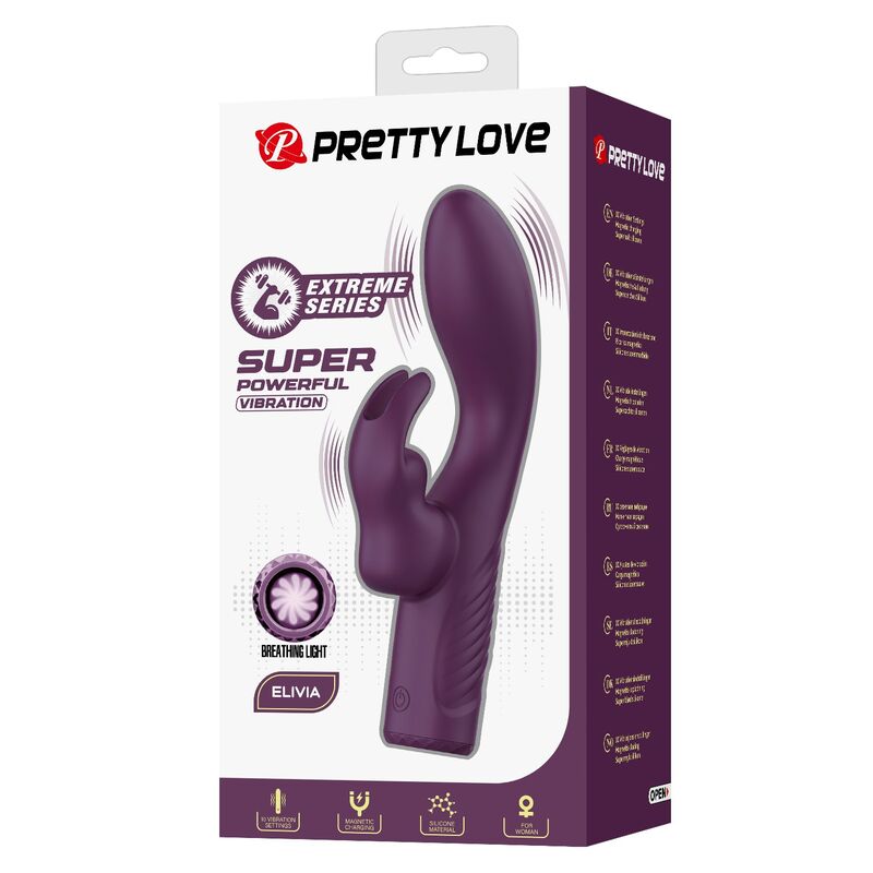 Pretty Love - Vibrateur Lapin Rechargeable Olivia 10 Fonctions 3 PRETTY LOVE - VIBRATEUR LAPIN RECHARGEABLE OLIVIA 10 FONCTIONS – Image 3