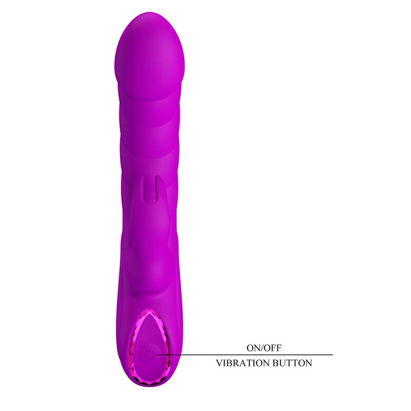 Pretty Love - Monica Vibrateur Rechargeable À Double Stimulation Point G Et Clitorial Violet 4 PRETTY LOVE - MONICA VIBRATEUR RECHARGEABLE À DOUBLE STIMULATION POINT G ET CLITORIAL VIOLET – Image 4