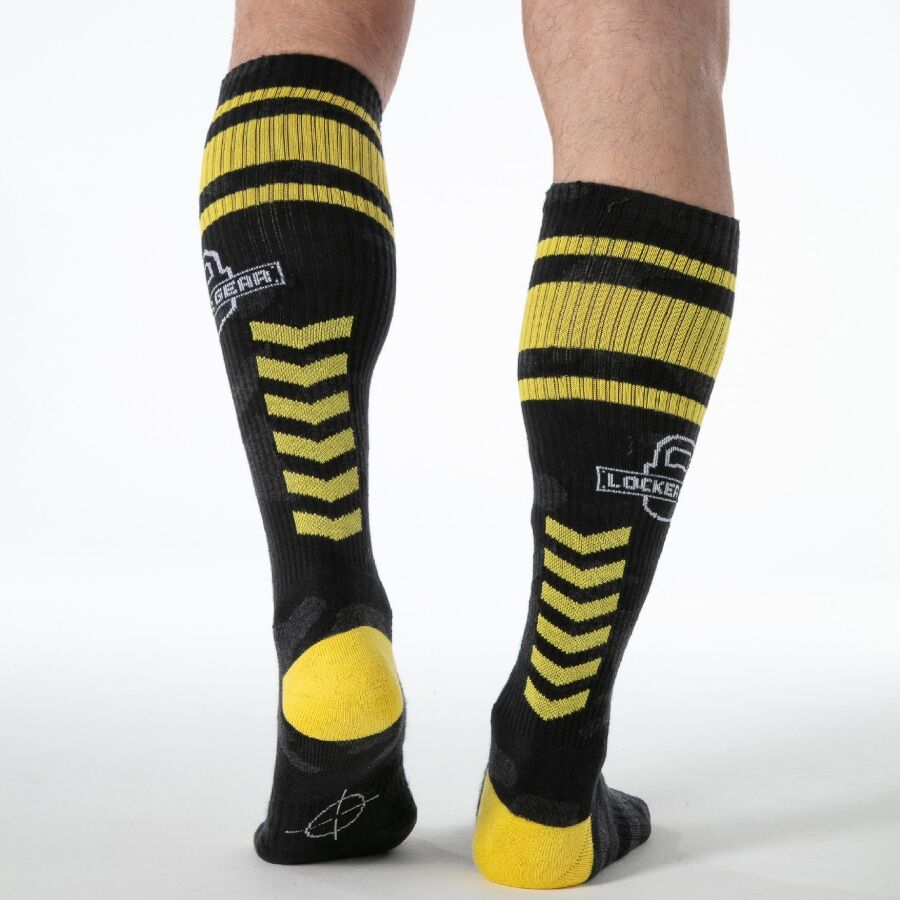 Locker Gear - Full Military Knee High Socks Bleu Taille Unique 8 LOCKER GEAR - FULL MILITARY KNEE HIGH SOCKS BLEU TAILLE UNIQUE – Image 2