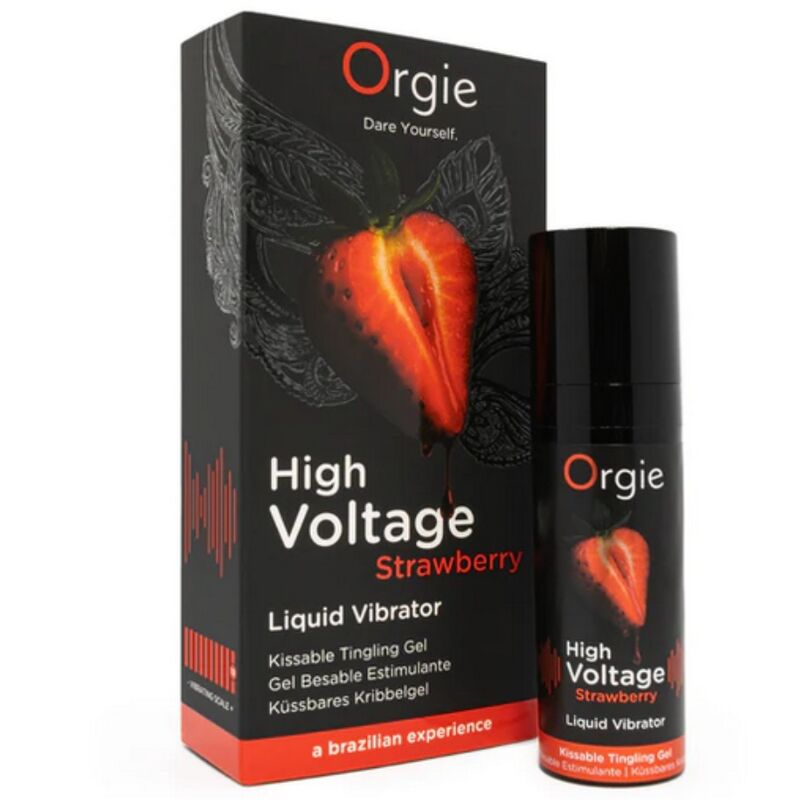 Orgie - Vibrateur Liquide Extra Fort À La Fraise Haute Tension 15 Ml 2 ORGIE - VIBRATEUR LIQUIDE EXTRA FORT À LA FRAISE HAUTE TENSION 15 ML – Image 2