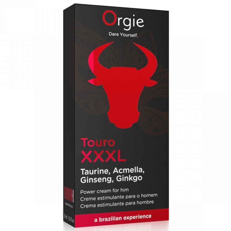 Orgie - Crème Augmentateur Et Agrandisseur De Érection Touro Xxxl 15 Ml 3 ORGIE - CRÈME AUGMENTATEUR ET AGRANDISSEUR DE ÉRECTION TOURO XXXL 15 ML – Image 3