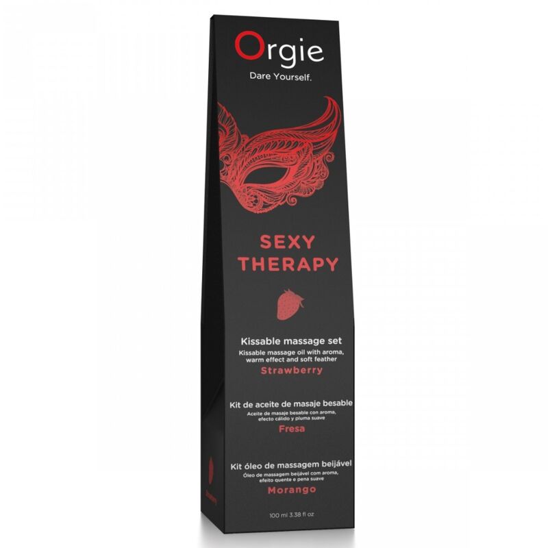 Orgie - Massage Des Lèvres Coffret De Massage Kissable À La Fraise 100 Ml 3 ORGIE - MASSAGE DES LÈVRES COFFRET DE MASSAGE KISSABLE À LA FRAISE 100 ML – Image 3