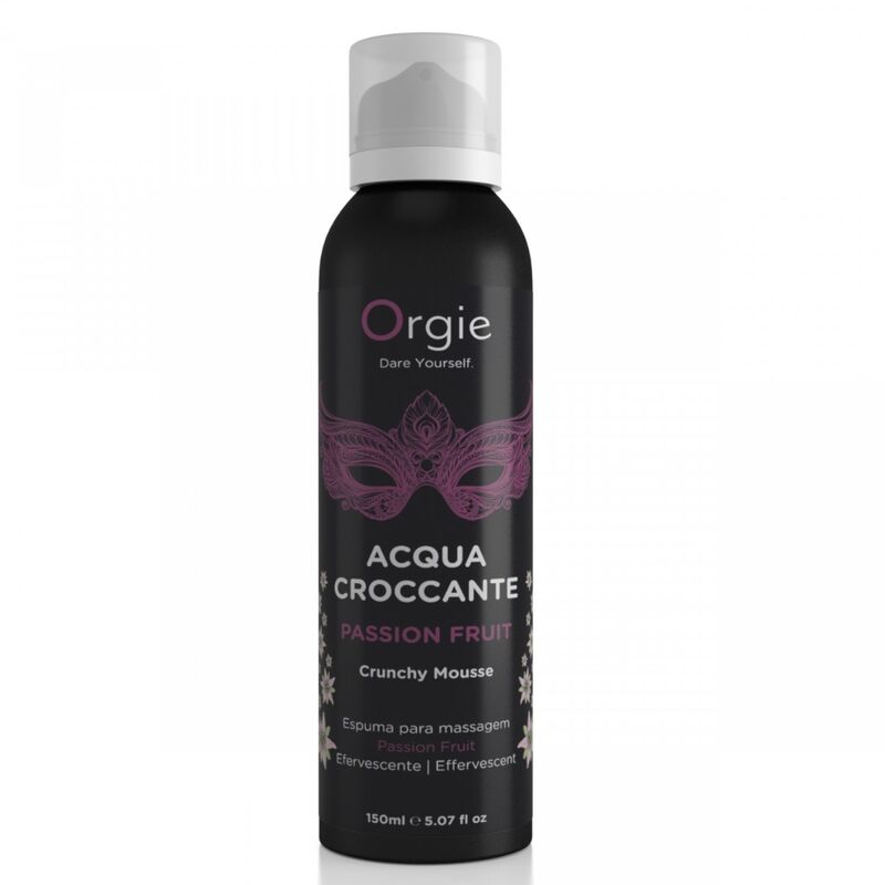 Orgie - Mousse De Massage Croquante Aux Fruits De La Passion Acqua Croccante 150 Ml 2 ORGIE - MOUSSE DE MASSAGE CROQUANTE AUX FRUITS DE LA PASSION ACQUA CROCCANTE 150 ML – Image 2