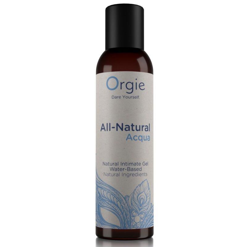 Orgie - Gel Intime À Base Eau Acqua 100% Naturel 150 Ml 2 ORGIE - GEL INTIME À BASE EAU ACQUA 100% NATUREL 150 ML – Image 2