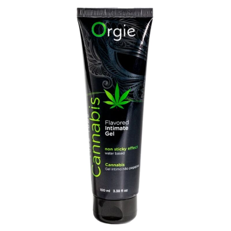 Orgie - Tube De Lubrifiant Au Cannabis, Gel Intime À Base De Eau, 100 Ml 2 ORGIE - TUBE DE LUBRIFIANT AU CANNABIS, GEL INTIME À BASE DE EAU, 100 ML – Image 2