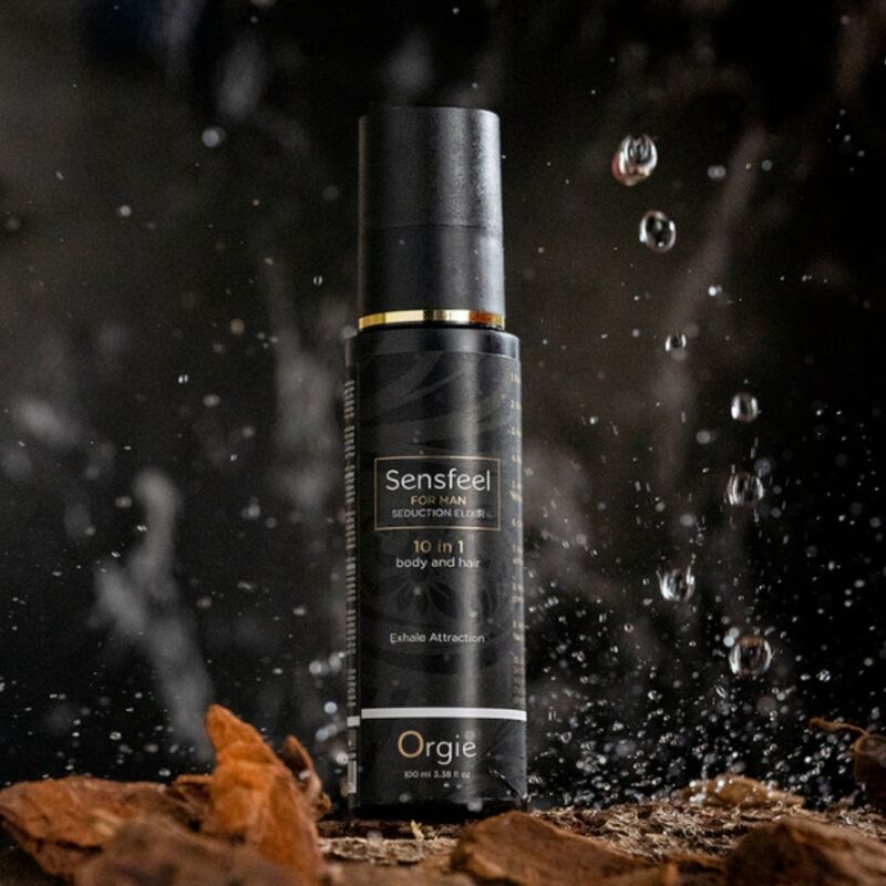 Orgie - Sensfeel Pour Homme Élixir De Séduction 10 En 1 Corps Et Cheveux 100 Ml 3 ORGIE - SENSFEEL POUR HOMME ÉLIXIR DE SÉDUCTION 10 EN 1 CORPS ET CHEVEUX 100 ML – Image 3