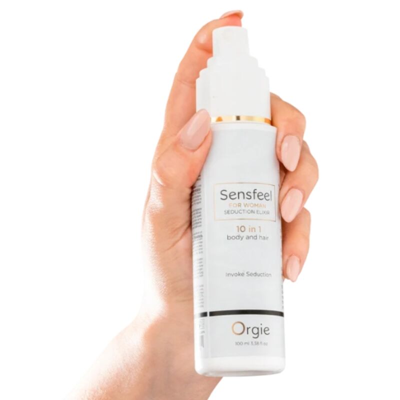 Orgie - Sensfeel Élixir De Séduction Pour Femme 10 En 1 Corps Et Cheveux 100 Ml 2 ORGIE - SENSFEEL ÉLIXIR DE SÉDUCTION POUR FEMME 10 EN 1 CORPS ET CHEVEUX 100 ML – Image 2