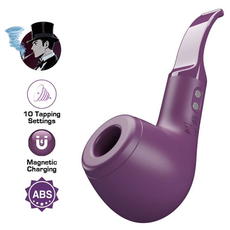 Pretty Love - Stimulateur De Tuyau Avec 10 Réglages De Tapoter Violet 1 PRETTY LOVE - STIMULATEUR DE TUYAU AVEC 10 RÉGLAGES DE TAPOTER VIOLET