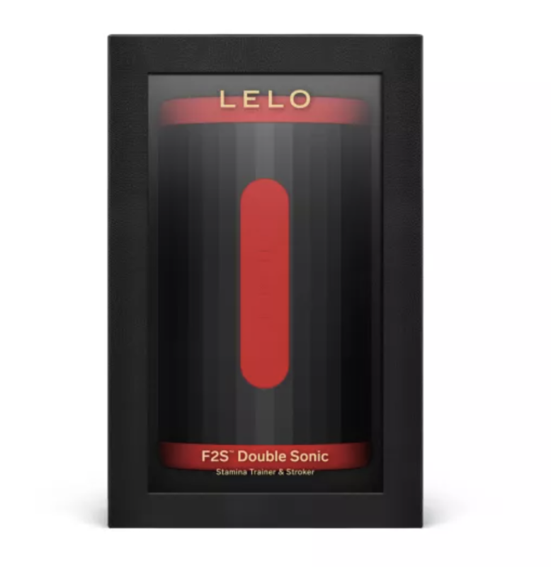 Lelo - F2S Double Sonic Stroker Mâle Avec Double Stimulation Sonique Rouge 3 LELO - F2S DOUBLE SONIC STROKER MÂLE AVEC DOUBLE STIMULATION SONIQUE ROUGE – Image 3