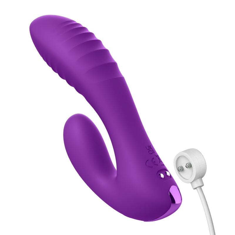 Fantasy For Her - Amant Secret Vibrateur Double Point Clitoris Rechargeable Violet 2 FANTASY FOR HER - AMANT SECRET VIBRATEUR DOUBLE POINT CLITORIS RECHARGEABLE VIOLET – Image 2