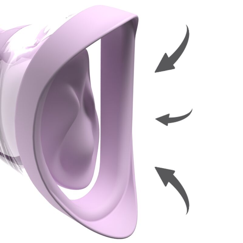 Fantasy For Her - Veloura Touch Pleasure Pump Pompe Intime Avec Succion Et Vibration Violette 4 FANTASY FOR HER - VELOURA TOUCH PLEASURE PUMP POMPE INTIME AVEC SUCCION ET VIBRATION VIOLETTE – Image 4