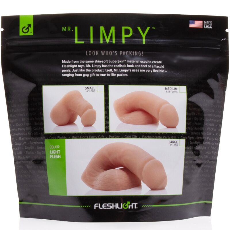Mr. Limpy Fleshlight - Petit Fleshtone 3 MR. LIMPY FLESHLIGHT - PETIT FLESHTONE – Image 3