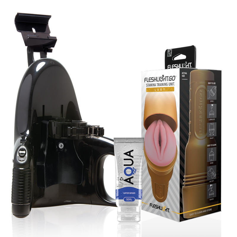 Fleshlight - Stamina Go Training Unit Lady + Lancement Universel + Lubrifiant De Qualité Aqua 50 Ml 2 FLESHLIGHT - STAMINA GO TRAINING UNIT LADY + LANCEMENT UNIVERSEL + LUBRIFIANT DE QUALITÉ AQUA 50 ML – Image 2