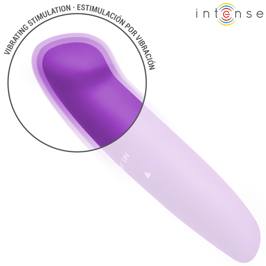 Intense - Phil Vibrateur Point G Violet 13 Cm 5 INTENSE - PHIL VIBRATEUR POINT G VIOLET 13 CM – Image 5