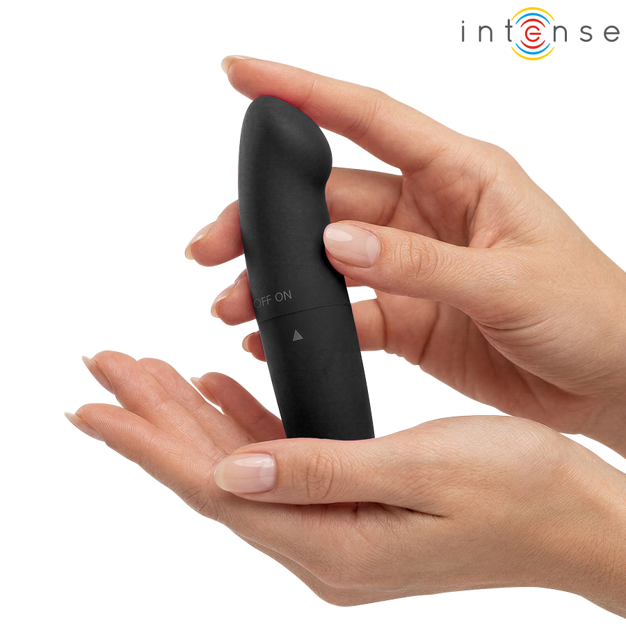 Intense - Phil Vibrateur Sous-Tête G Noir 13 Cm 2 INTENSE - PHIL VIBRATEUR SOUS-TÊTE G NOIR 13 CM – Image 2
