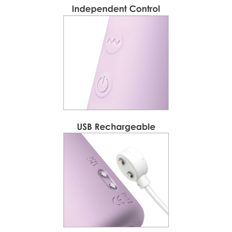 Fantasy For Her - Vibrateur Fantasy Twist Avec Rotation Et Pousse Violette 3 FANTASY FOR HER - VIBRATEUR FANTASY TWIST AVEC ROTATION ET POUSSE VIOLETTE – Image 3