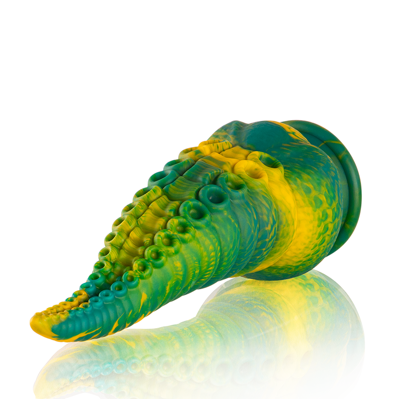 Epic - Godemichet Tentacule Vert Cetus Grande Taille 5 EPIC - GODEMICHET TENTACULE VERT CETUS GRANDE TAILLE – Image 5