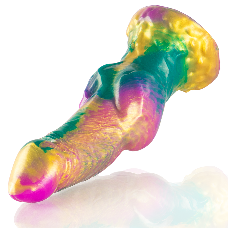 Epic - Godemichet Iris Avec Testicules Arc-En-Ciel De Plaisir 5 EPIC - GODEMICHET IRIS AVEC TESTICULES ARC-EN-CIEL DE PLAISIR – Image 5