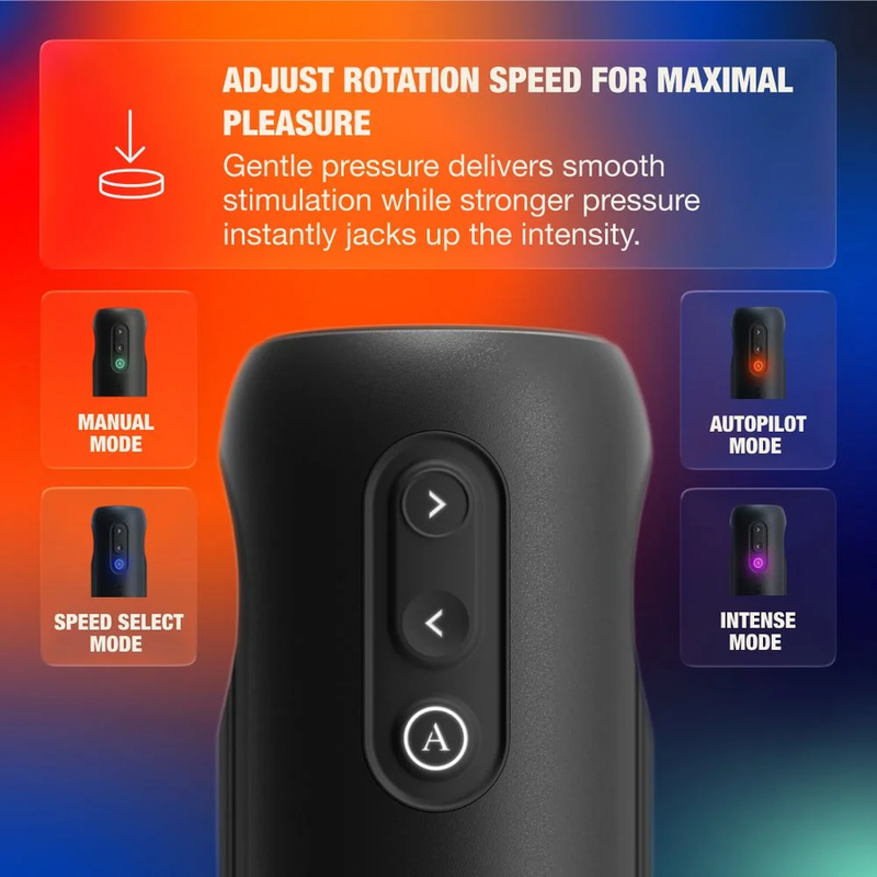 Arcwave - Orbit Masturbateur Masculin Rotatif À 360° Avec Contrôle Par Application Noir 4 ARCWAVE - ORBIT MASTURBATEUR MASCULIN ROTATIF À 360° AVEC CONTRÔLE PAR APPLICATION NOIR – Image 4