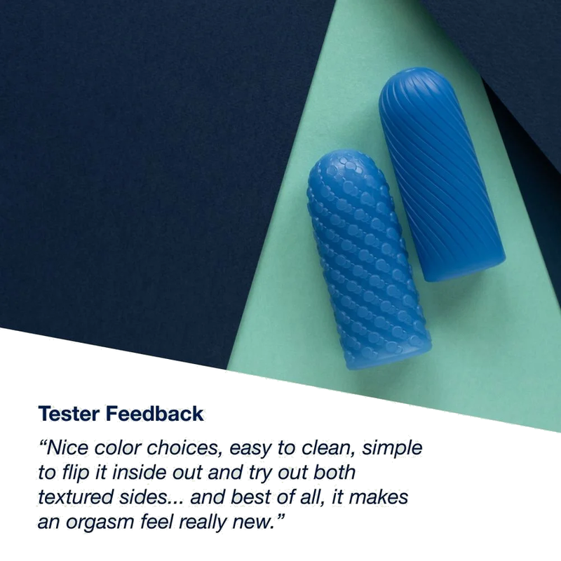Arcwave - Ghost Stroker Réversible En Silicone Bleu 4 ARCWAVE - GHOST STROKER RÉVERSIBLE EN SILICONE BLEU – Image 4
