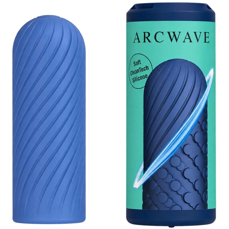 Arcwave - Ghost Stroker Réversible En Silicone Bleu 2 ARCWAVE - GHOST STROKER RÉVERSIBLE EN SILICONE BLEU – Image 2