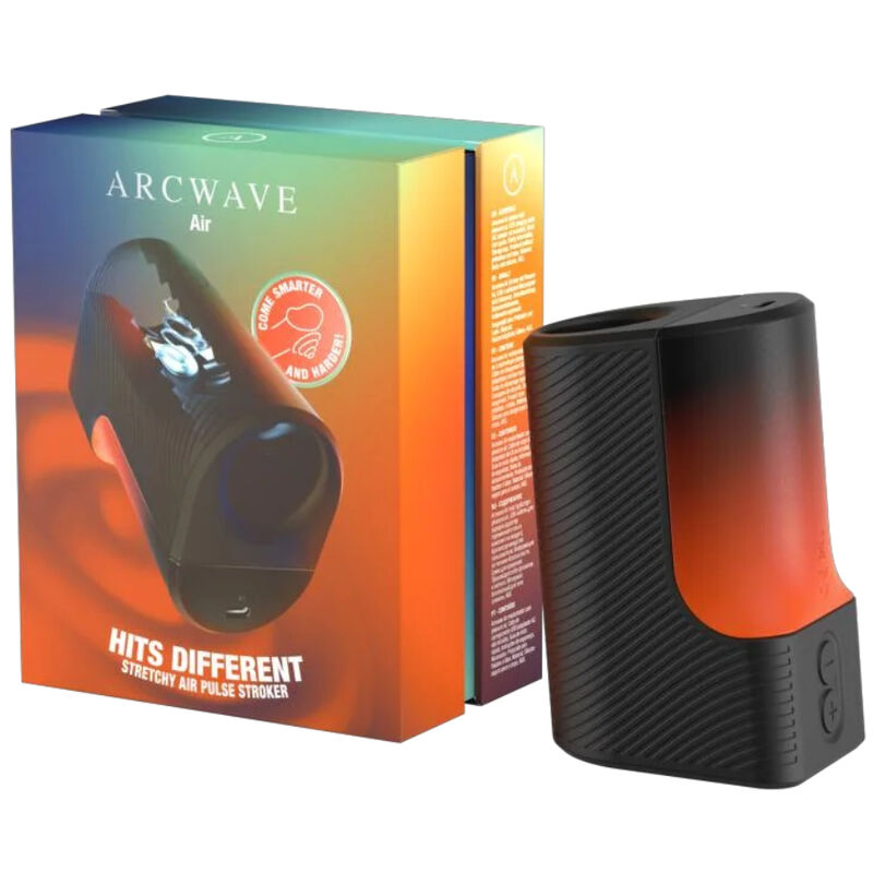 Arcwave - Air Masturbateur Masculin Extensible Avec Impulsions D'Air Et 6 Niveaux D'Intensité Noir 4 ARCWAVE - AIR MASTURBATEUR MASCULIN EXTENSIBLE AVEC IMPULSIONS D'AIR ET 6 NIVEAUX D'INTENSITÉ NOIR – Image 4