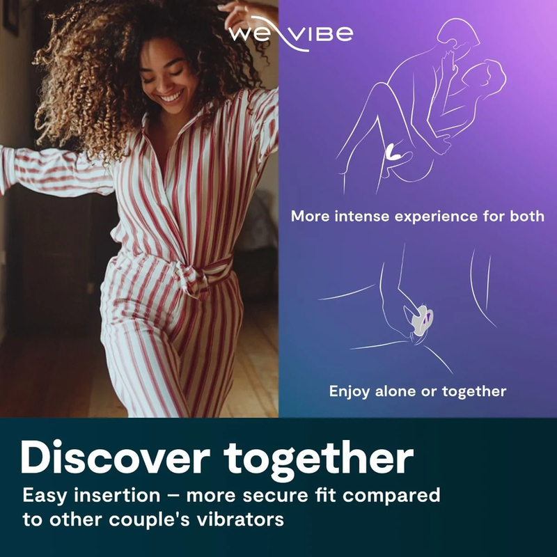 We-Vibe - Vibrateur De Couples Sync O Enveloppement-Stimulation Violet Clair 4 WE-VIBE - VIBRATEUR DE COUPLES SYNC O ENVELOPPEMENT-STIMULATION VIOLET CLAIR – Image 4
