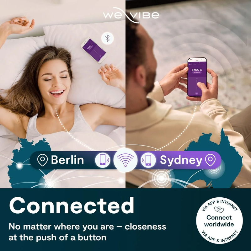 We-Vibe - Vibrateur De Couples Sync O Enveloppement-Stimulation Violet Clair 5 WE-VIBE - VIBRATEUR DE COUPLES SYNC O ENVELOPPEMENT-STIMULATION VIOLET CLAIR – Image 5