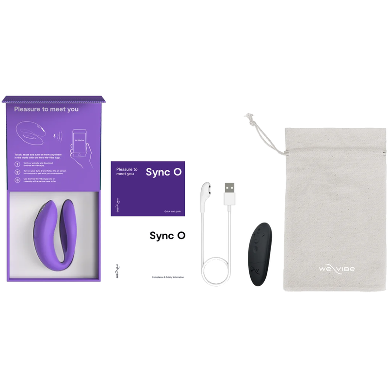 We-Vibe - Vibrateur De Couples Sync O Enveloppement-Stimulation Violet Clair 2 WE-VIBE - VIBRATEUR DE COUPLES SYNC O ENVELOPPEMENT-STIMULATION VIOLET CLAIR – Image 2