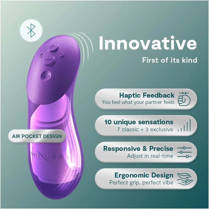 We-Vibe - Vibrateur Chorus Pro Premium Pour Couples Violet Cosmique 5 WE-VIBE - VIBRATEUR CHORUS PRO PREMIUM POUR COUPLES VIOLET COSMIQUE – Image 5
