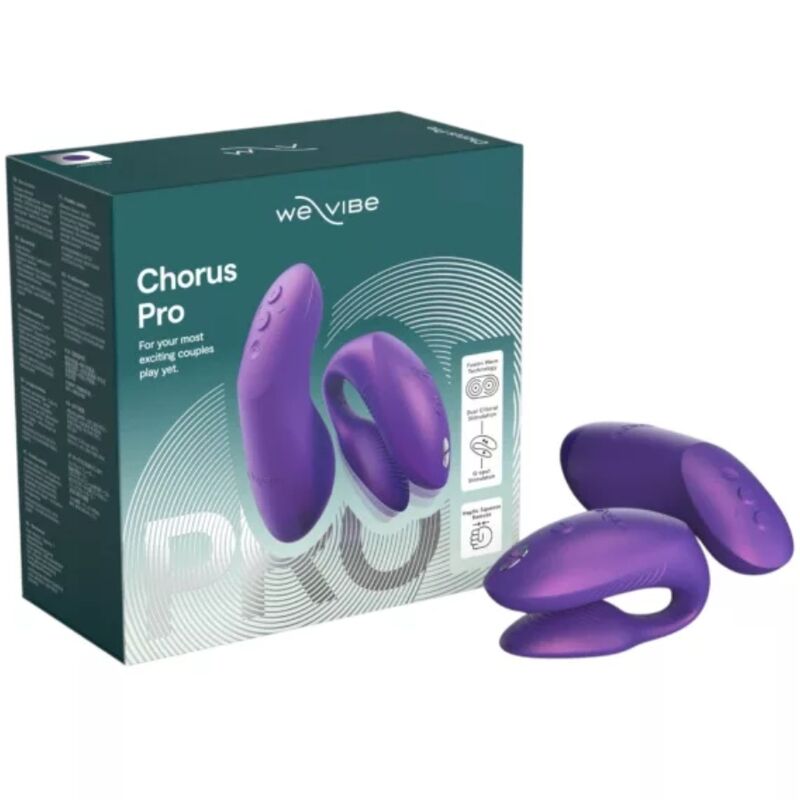 We-Vibe - Vibrateur Chorus Pro Premium Pour Couples Violet Cosmique 2 WE-VIBE - VIBRATEUR CHORUS PRO PREMIUM POUR COUPLES VIOLET COSMIQUE – Image 2
