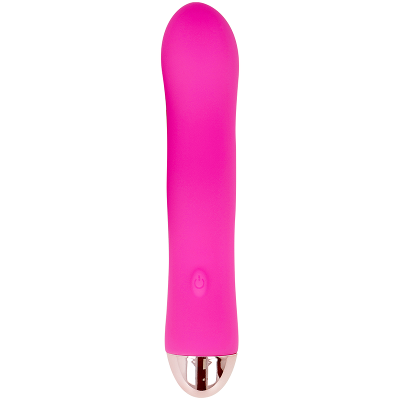 DOLCE VITA - VIBRATEUR RECHARGEABLE DEUX ROSE 7 VITESSES – Image 3