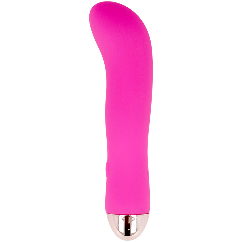 DOLCE VITA - VIBRATEUR RECHARGEABLE DEUX ROSE 7 VITESSES – Image 2