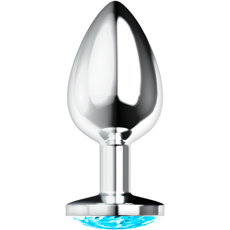 OHMAMA - PLUG ANAL AVEC CRISTAL BLEU L – Image 2