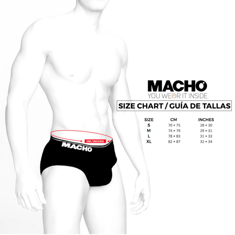 MACHO - MS24A CALZONCILLO BRIEF DARK AMARILLO L 4 MACHO - MS24A CALZONCILLO BRIEF DARK AMARILLO L – Image 4