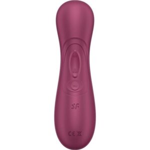 SATISFYER - PRO 2 GÉNÉRATION 3 TECHNOLOGIE AIR LIQUIDE VIN ROUGE