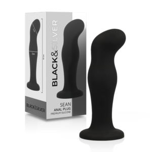 BLACKSILVER - SEAN PLUG ANAL PREMIUM SILICONE NOIR
