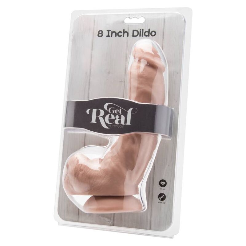 GET REAL - GODE 20,5 CM AVEC BILLES EN PEAU – Image 2