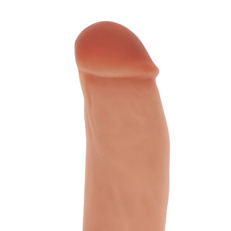 GET REAL - GODE EN SILICONE 18 CM AVEC BALLES PEAU – Image 2