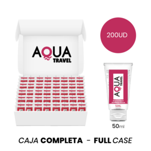 MOQ 200 - AQUA TRAVEL LUBRIFIANT À BASE DEAU SAVEUR FRAMBOISE SAUVAGE - 50 ML