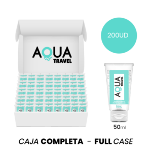 MOQ 200 - AQUA TRAVEL SAVEUR DE FRUITS TROPICAUX LUBRIFIANT A BASE DEAU - 50 ML