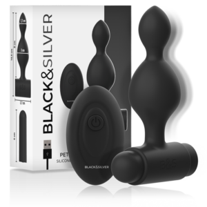 BLACKSILVER - TUCKER PETITE TÉLÉCOMMANDE POUR PLUG ANAL EN SILICONE